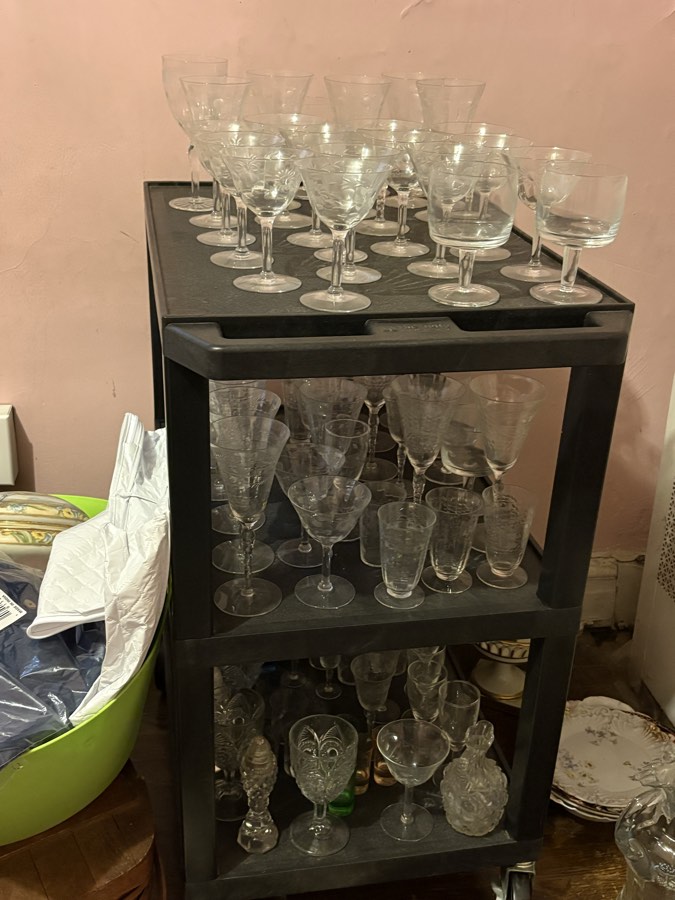 Antique glassware