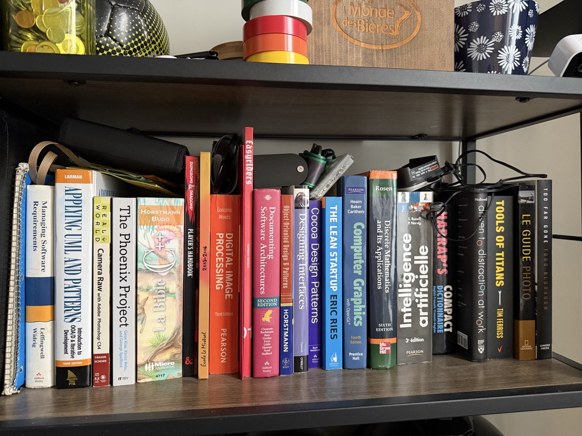 computer / software dev books in