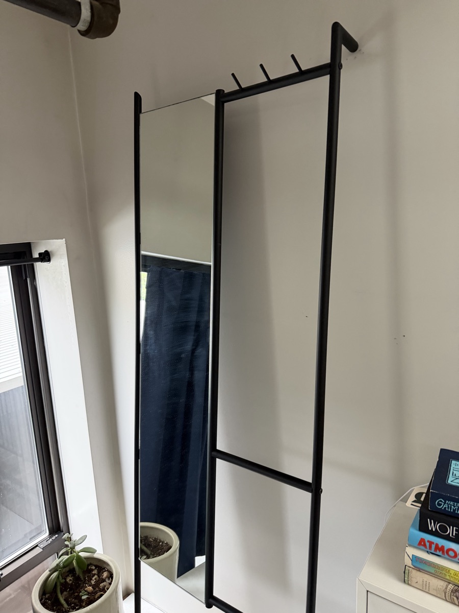 standing miroir