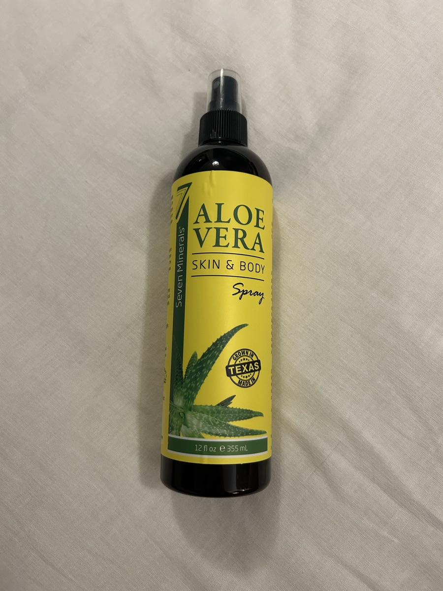 Aloe Vera Skin and Body Spray (3/4 full)