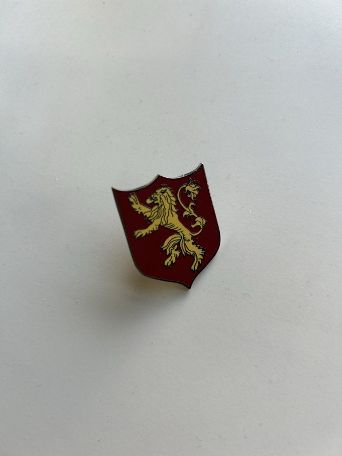 Heraldic Lion Pin