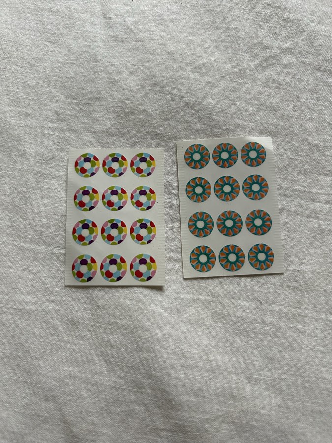 Notebook Paper Repair Stickers