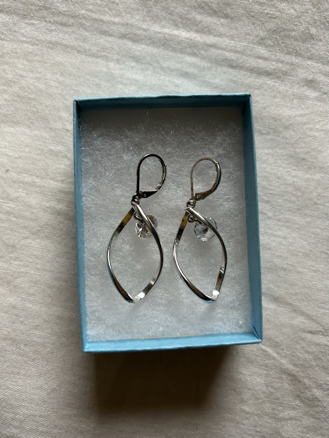 Silver Dangle Earrings 