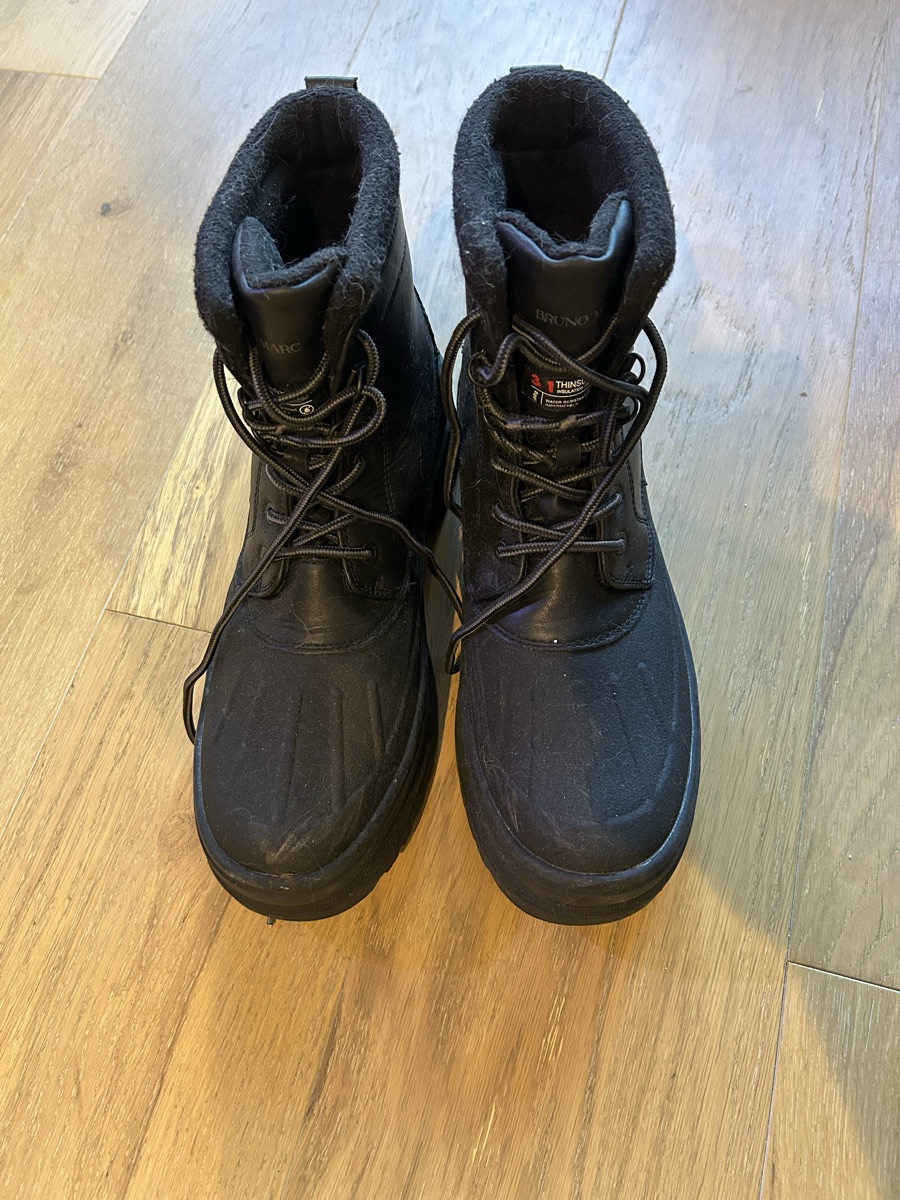 BRUNO MARC Men's Waterproof Insulated Snow Boots