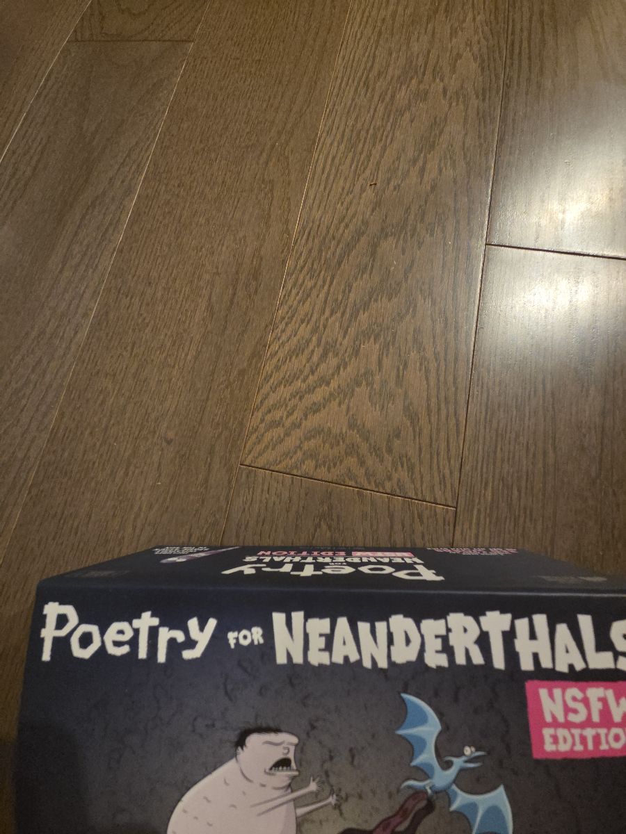 Poetry for Neanderthals: not safe for work edition