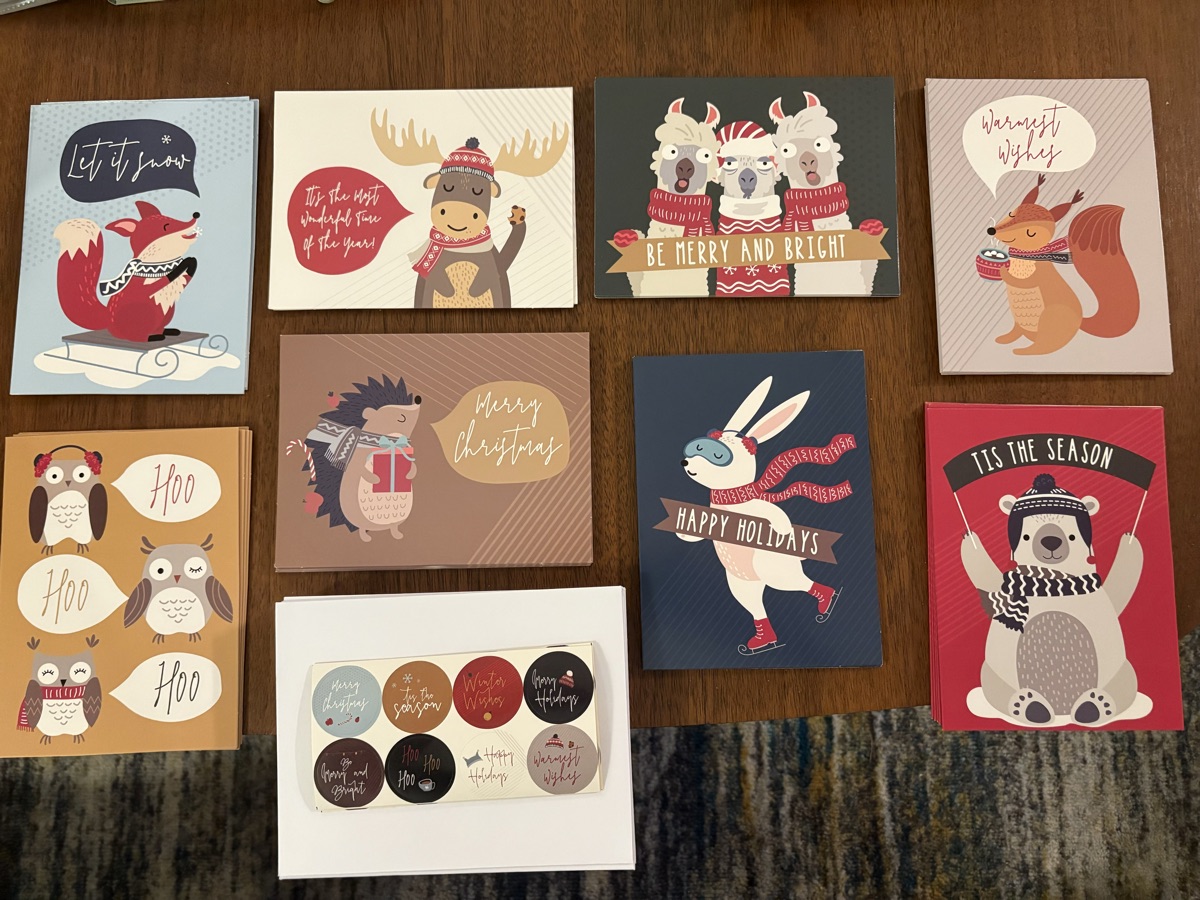 Holiday greeting cards  