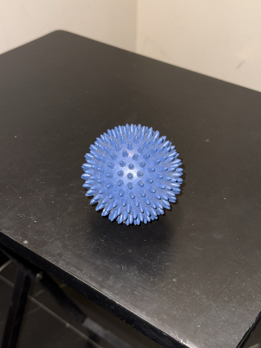 Spiky massage ball