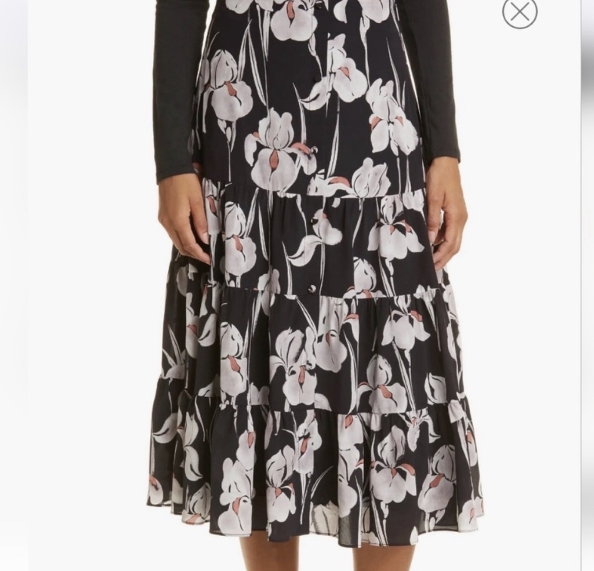 Jason Wu silk skirt