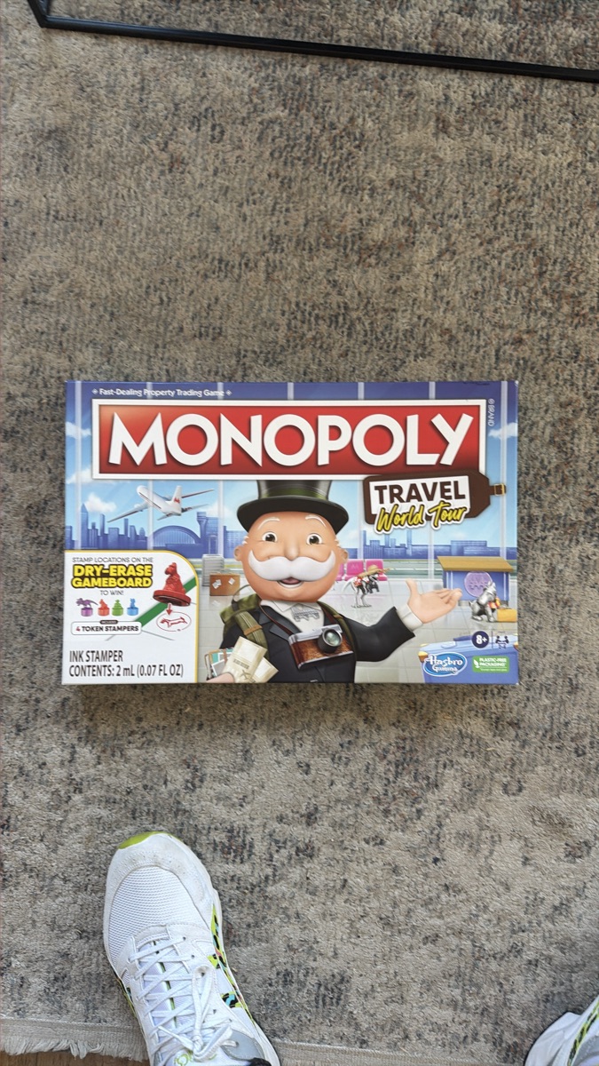 Monopoly travel world tour