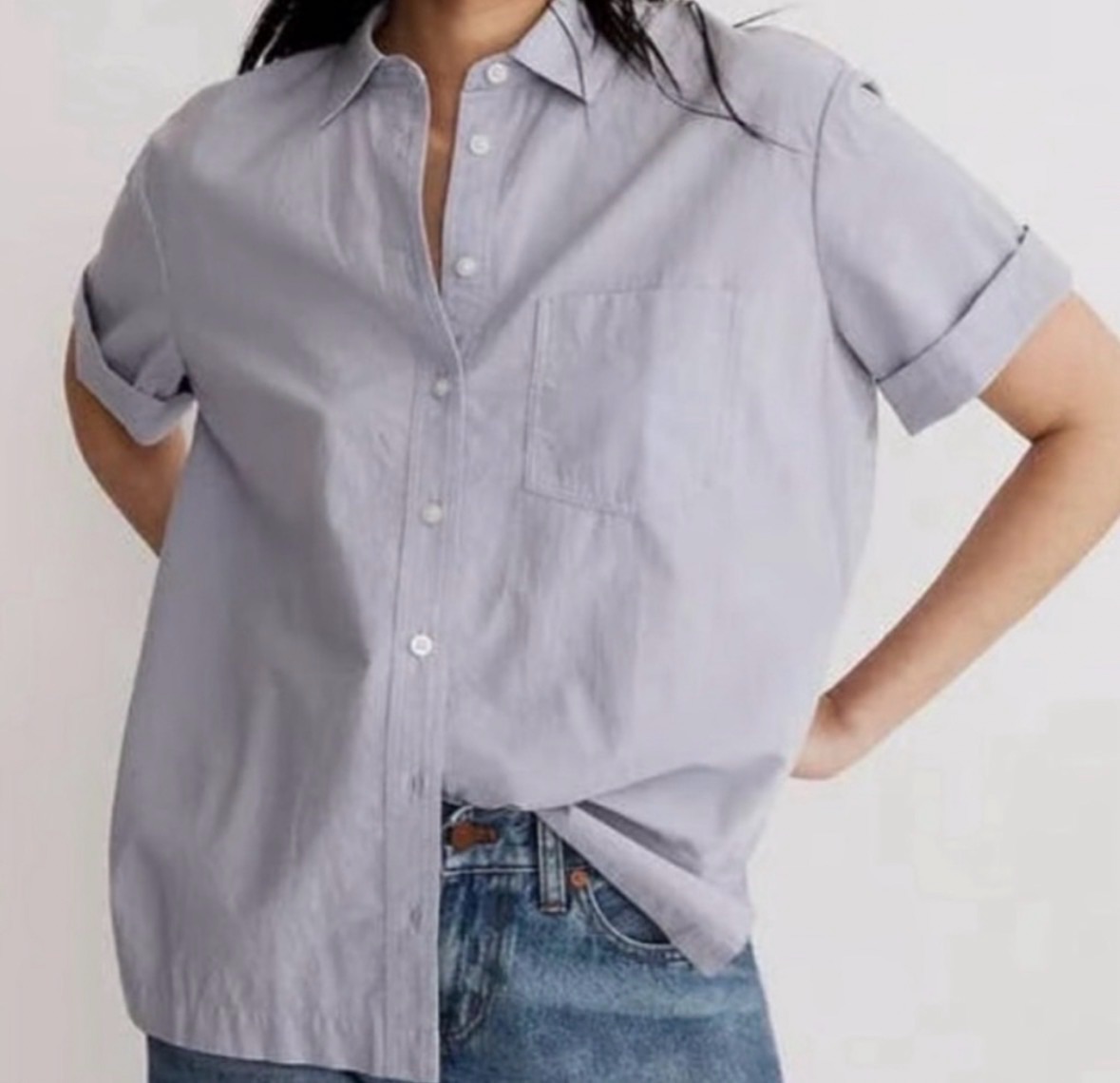 Madewell poplin shirt