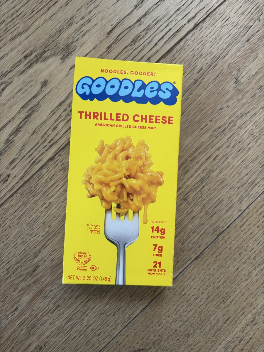New box of Goodles