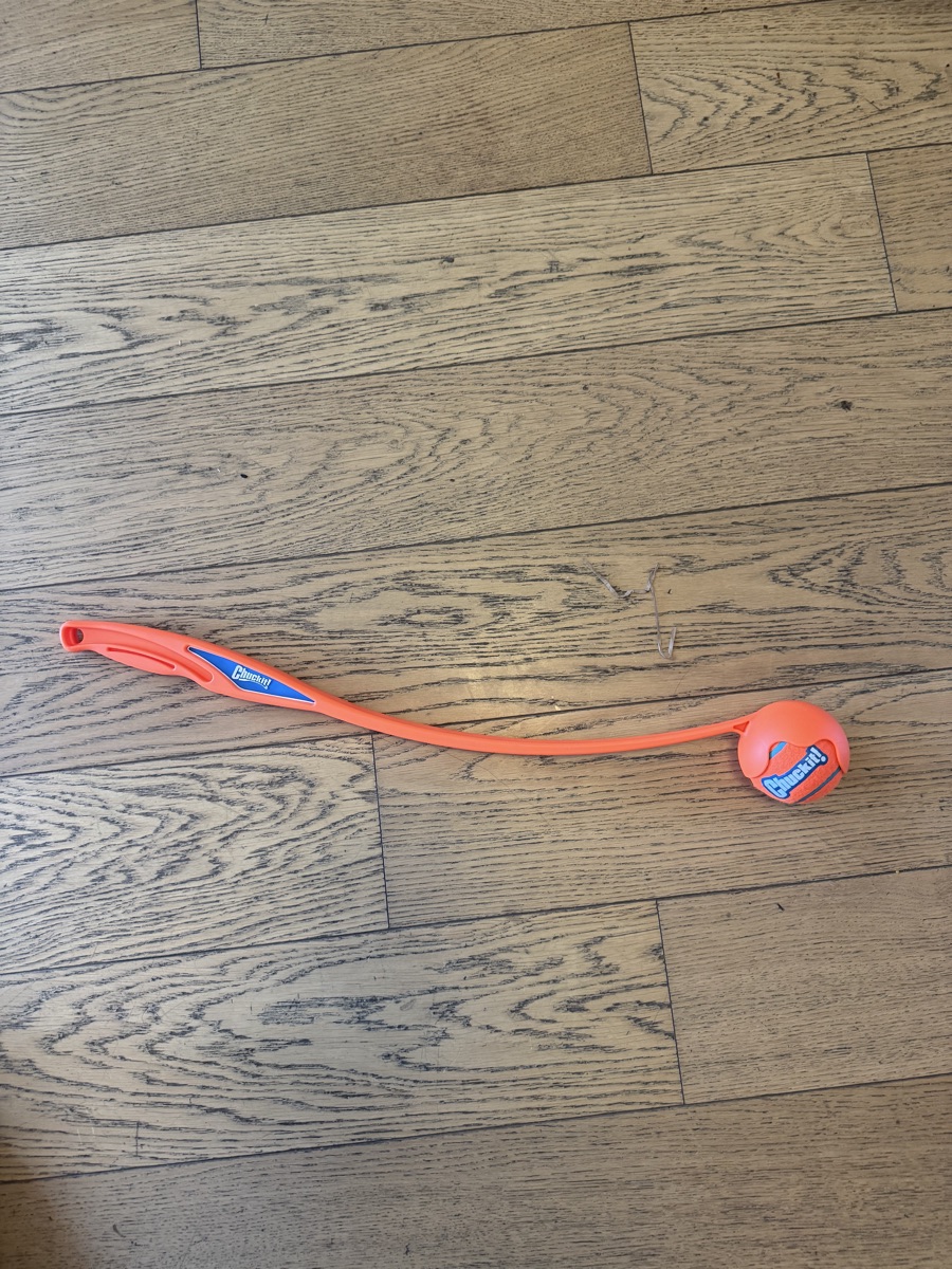Chuck it large dog ball thrower