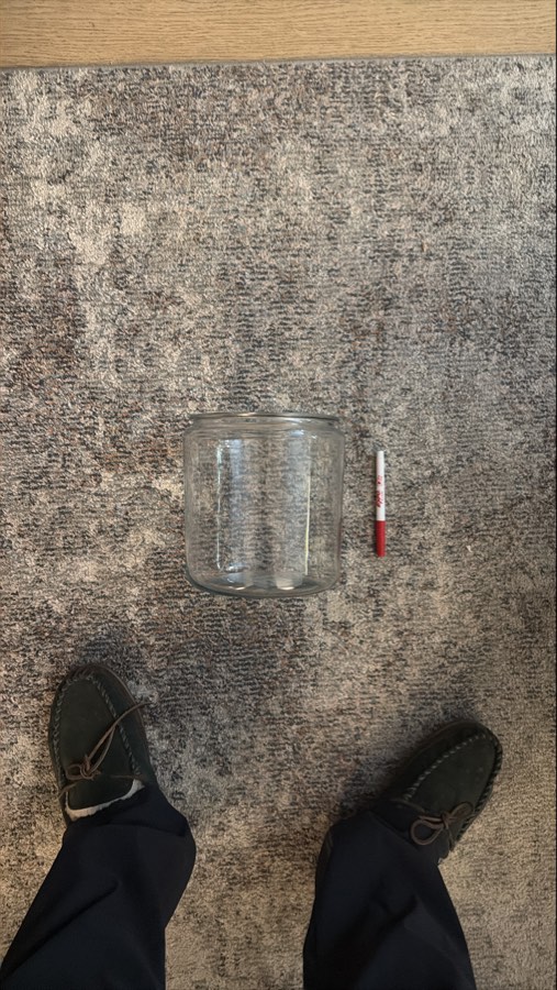 Jar with out lid